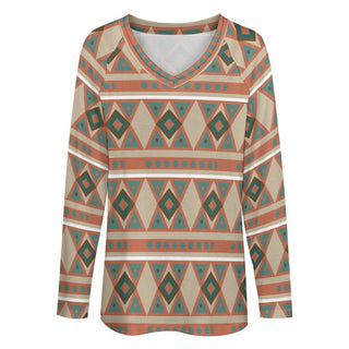 African Mosaic Loose Top