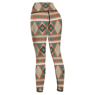 African Mosaic Yoga Pants
