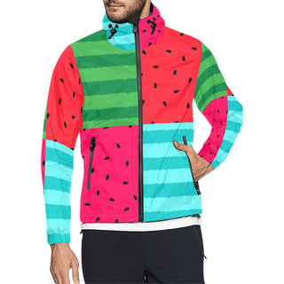 Melon Mosaic Windbreaker