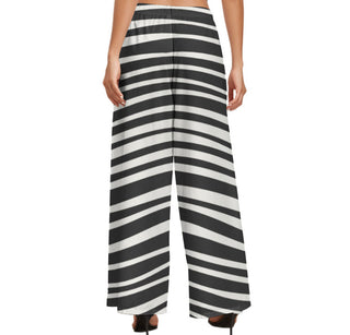 Striped Sensation Wide Leg Pants