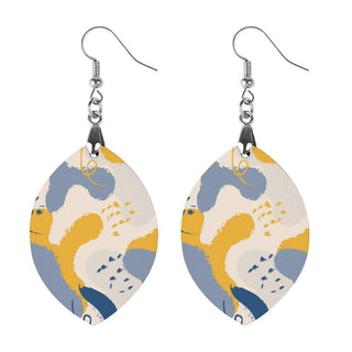 Unique Wooden Earrings