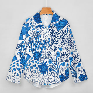 Geometric Garden shirt
