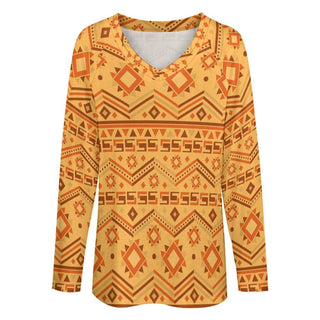 African Geometry Loose Top