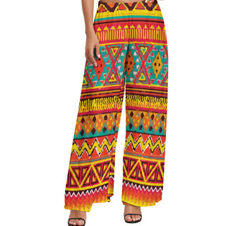 Geo Wide Leg Pants
