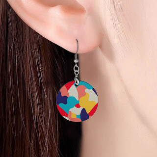 Enigma Wooden Earrings