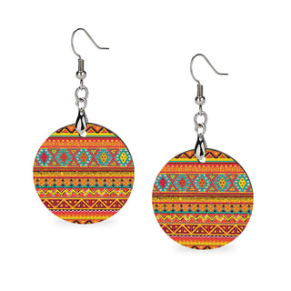 Geo Wooden Earrings