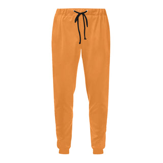 orange track pants