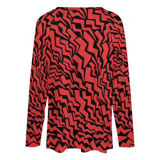 Crimson Thunder Loose Top