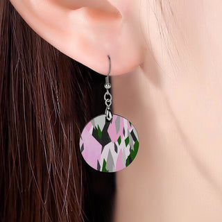 Astral Aura Wooden Earrings