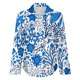 Geometric Garden shirt