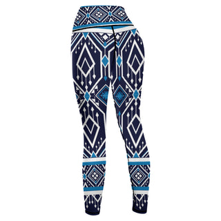 Hexagon Hues Yoga Pants