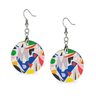 Mirage Mantle Wooden Earrings