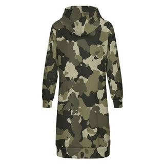 Forest Fortress Long Hoodie for womens