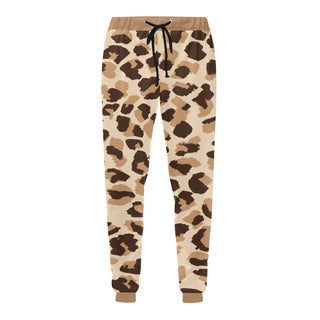Leopard Print Track Pants