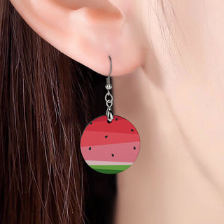 Juicy Breeze Wooden Earrings