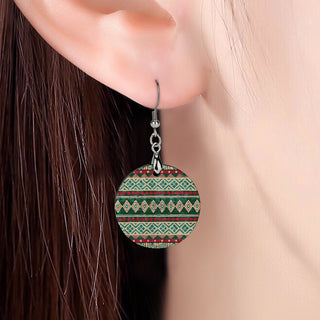 Nebula Wooden Earrings