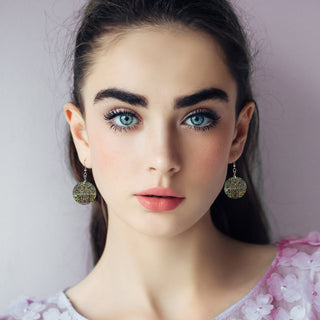 Nubian Nomad Wooden Earrings