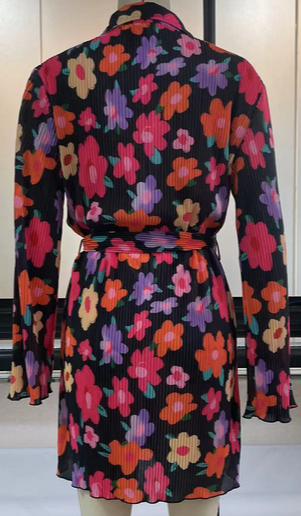 Pleated Mini Dresses