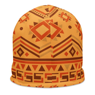 African Geometry Beanie