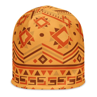 African Geometry Beanie