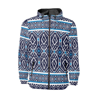 Hexagon Hues Windbreaker for men's and women's