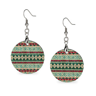 Nebula Wooden Earrings