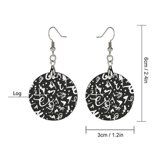 Mystique Wooden Earrings