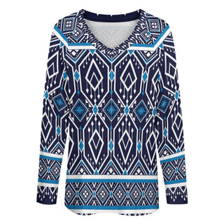 Hexagon Hues Loose Top
