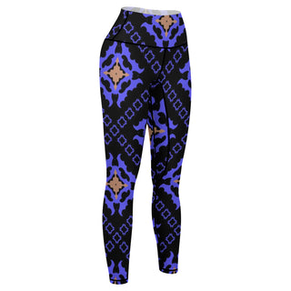 Geometric Dreamscape Yoga Pants