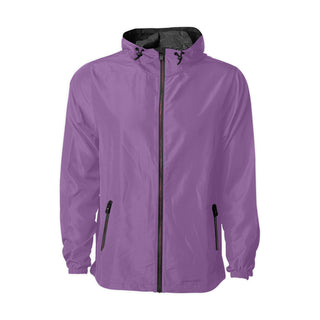 Dark Magenta Windbreaker for men and women