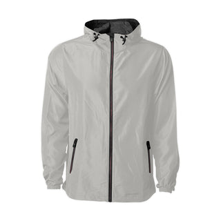 Light Grey Windbreaker For Men and Women