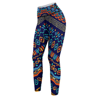 Sunset Shapes Yoga Pants