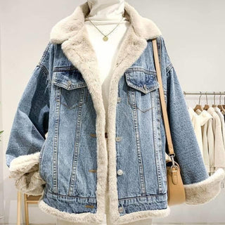 Reversible Lambswool Denim Jacket