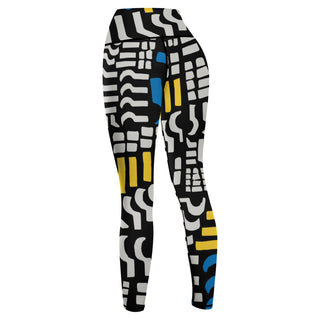 Colour Swirl Yoga Pants