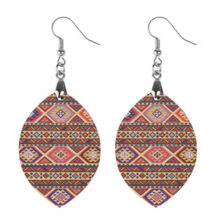 Savannah Shapes Wooden Earrings