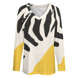 Colourful Zebra Loose Top