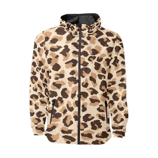 Leopard Print Windbreaker for men and women