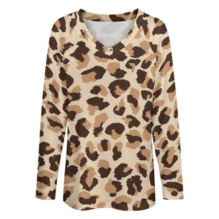 Leopard Print Loose Top