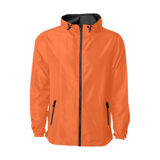 Bright Orange windbreaker for men and women