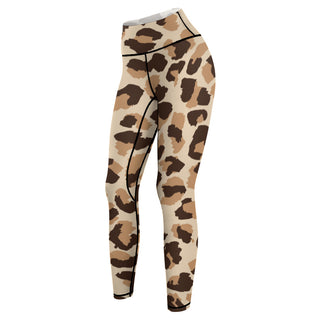 Leopard Print Yoga Pants