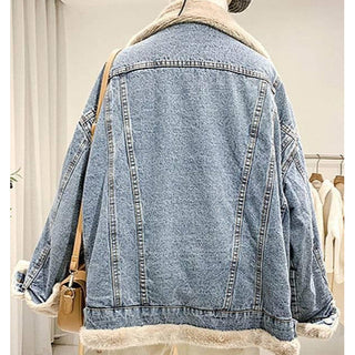 Lambswool Denim Jacket
