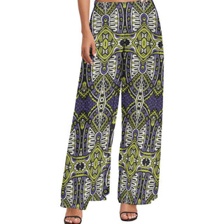 Linear Logic Wide Leg Pants