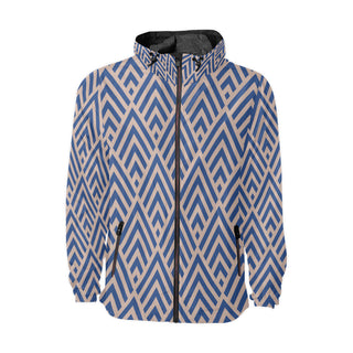 Geo Diamond Windbreaker jacket for men and women