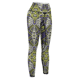 Linear Logic Yoga Pants