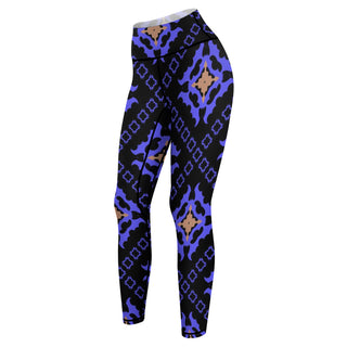 Geometric Dreamscape Yoga Pants