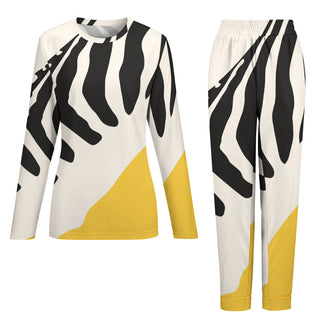 Colourful Zebra Pyjama Set