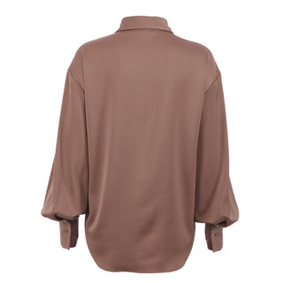 Silk Satin Midi Length blouse