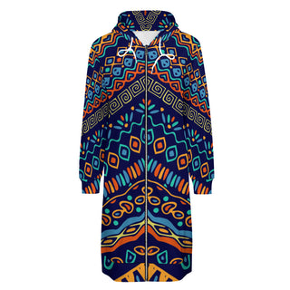 Sunset Shapes Long Hoodie