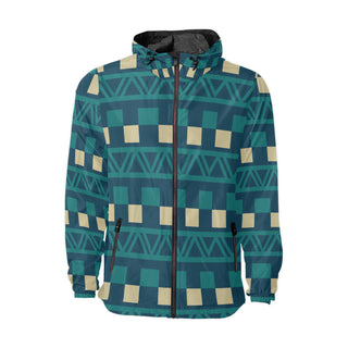 Unisex Geometric Triumph Windbreaker Jacket