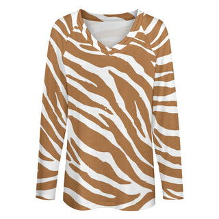 Zebra Breeze Loose Top
